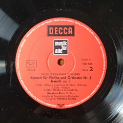 Paganini | Ruggiero Ricci | London Symphony Orchestra | Anthony Collins – Violin Concertos Nos. 1 & 2