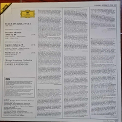 Tchaikovsky - Chicago Symphony Orchestra • Daniel Barenboim – 1812 Overture / Capriccio Italien / Marche Slave