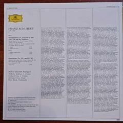 Melos Quartett Stuttgart – Death And The Maiden - String Quartet In D Minor / Quartet Movement In C Minor
