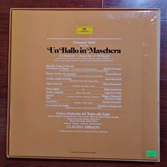 Placido Domingo, Katia Ricciarelli, Renato Bruson, Elena Obraztsova, Edita Gruberova, Ruggero Raimondi, Orchestra Del Teatro Alla Scala, Romano Gandolfi, Claudio Abbado – Un Ballo In Maschera
