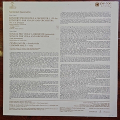 Čeněk Pavlík, Lubomír Malý, Prague Radio Symphony Orchestra, Miloš Konvalinka – Violin Concerto No.1 / Sonata Per La Gran Viola E Orchestra