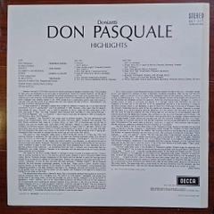 Vienna Opera Orchestra, István Kertész – Don Pasquale - Highlights