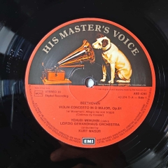 Beethoven, Yehudi Menuhin, Leipzig Gewandhaus Orchestra, Kurt Masur – Violin Concerto