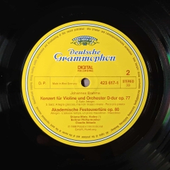 Johannes Brahms, Shlomo Mintz ∙ Claudio Abbado ∙ Berliner Philharmoniker – Violin Concerto / Academic Festival Overture