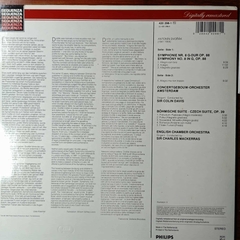 Dvořák, Concertgebouw Orchestra, Amsterdam, Sir Colin Davis / English Chamber Orchestra, Sir Charles Mackerras – Symphony No. 8 / Bohemian Suite Op. 39