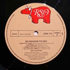 No Reason To Cry