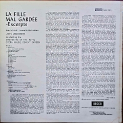 La Fille Mal Gardée - Excerpts