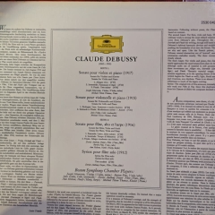 Claude Debussy – Violin Sonata / Cello Sonata / Sonata For Flute, Viola And Harp / Syrinx For Flute Solo