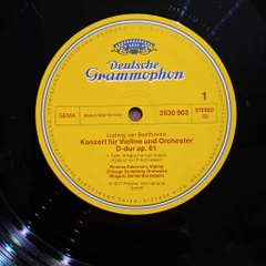 Pinchas Zukerman • Chicago Symphony Orchestra, Daniel Barenboim – Violin Concerto