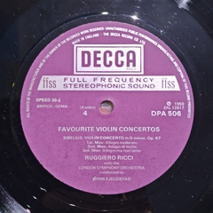 Favourite Violin Concertos