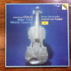 Johann Strauss Jr. & Josef Strauss, Berlin Philharmonic, Herbert von Karajan – Waltzes • Polkas • Marches • Overtures