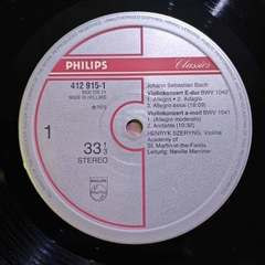 Violin Concertos in E Major and A Minor, Double Concerto in D Minor, Air from Suite No. 3