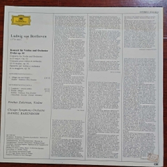 Pinchas Zukerman • Chicago Symphony Orchestra, Daniel Barenboim – Violin Concerto