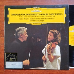 Anne-Sophie Mutter • Berlin Philharmonic, Herbert von Karajan – Violin Concertos (No. 3 in G major, KV 216 · No. 5 in A major, KV 219)