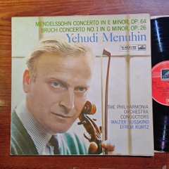 Yehudi Menuhin, The Philharmonia Orchestra, Walter Susskind, Efrem Kurtz – Concerto In E Minor, Op. 64 / Concerto No.1 In G Minor, Op. 26