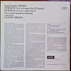 Symphony No.1 'Classical' / Symphony No.3