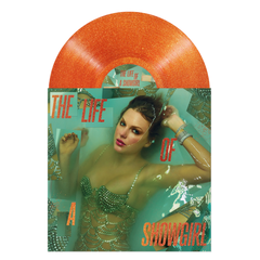 The Life of a Showgirl: Sweat and Vanilla Perfume (Portofino Orange Glitter Vinyl)