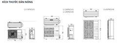 Máy lạnh tủ đứng Panasonic Non-Inverter S-45PB5H8/U-45PN5H8 ( 5 HP )