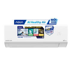 Máy lạnh AQUA Inverter AI UV SMART AQA-RUV13RB5 (1.5 HP) - Mẫu mới 2026