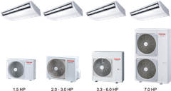 Máy lạnh Áp trần Inverter Toshiba RAV-GE1301CP-V (1.5HP)