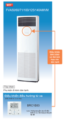 Máy lạnh Tủ đứng Daikin FVA50AMVM/RZF50CV2V (2.0HP) – Inverter
