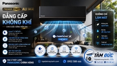 Máy lạnh Panasonic Inverter cao cấp CU/CS-AU9BKH-8 (1.0 HP) - Mẫu mới 2026
