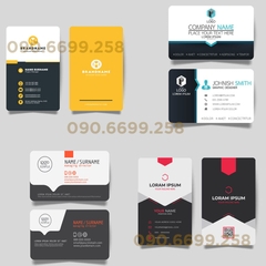 Bộ sưu tập mẫu card visit bằng nhựa 2024 đẹp nhất