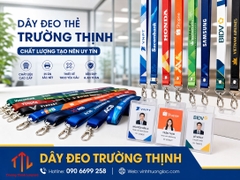 Dây Đeo Thẻ Trường Thịnh: Giải Pháp Nhận Diện Thương Hiệu Chuyên Nghiệp Hàng Đầu Việt Nam
