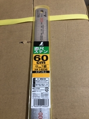 Thước thép thẳng không gỉ 600mm 14036