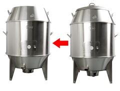 Lu Quay Vịt Bằng Than 80cm