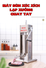 Máy đùn xúc xích - lạp xưởng quay tay 3 lít