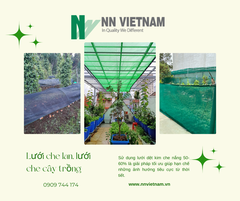Lợi Ích Của Việc Sử Dụng Lưới Che Nắng Trong Nông Nghiệp