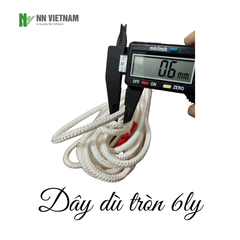 Dây rít trắng 6ly cường lực bền chắc