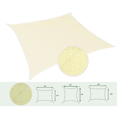 Lưới che sân vườn - Che nắng 90% -Lưới che tứ giác nhiều kích thước