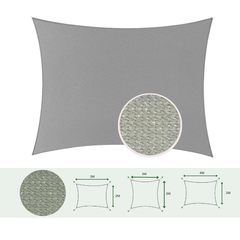 Lưới che sân vườn - Che nắng 90% -Lưới che tứ giác nhiều kích thước