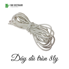 Dây rít trắng 8 ly cường lức dùng căng lều, lưới che nắng cực bền chắc