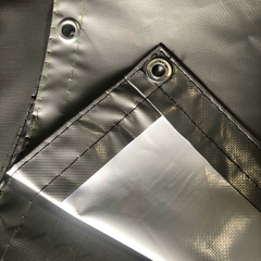 Bạt nhựa PVC TARPAULIN 0.38mm phủ xe tải, ô tô, che mưa nắng