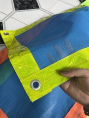 Lưới PVC 420D may dây dạ quang - Kích thước 0.6M X 3M