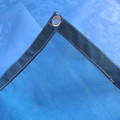 Lưới PVC may dây phản quang