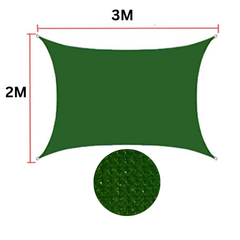 Lưới che sân vườn - Che nắng 90% -Lưới che tứ giác nhiều kích thước