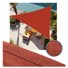 Lưới che nắng 90% - HDPE 325GSM Hàn Quốc- Tam giác vuông 3x3x4.24m