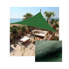 Lưới che nắng 90% - HDPE 325GSM Hàn Quốc- Tam giác đều 3x3x3m