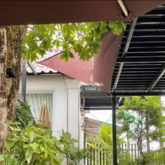 Lưới che nắng tam giác - Lưới Che mát sân vườn - Kích thước 3x3x3m