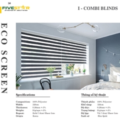 Rèm cầu vồng Fivestar Eco Screen 01-03