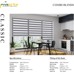Rèm cầu vồng Fivestar Classic 01-03