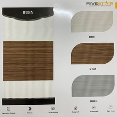 Rèm cầu vồng Fivestar Ruby 01-03