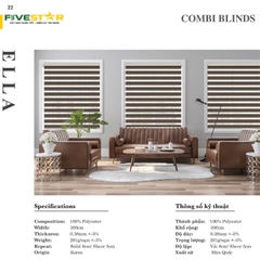Rèm cầu vồng Fivestar Ella 01-03