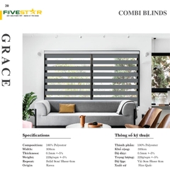 Rèm cầu vồng Fivestar Grace 01-03