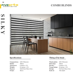 Rèm cầu vồng Fivestar Silky 01-03