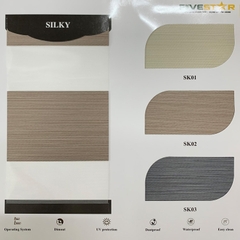 Rèm cầu vồng Fivestar Silky 01-03